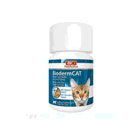 Bio PetActive 100 Tablet Bioderm Cat Biotin ve Çinko Kedi Vitamini