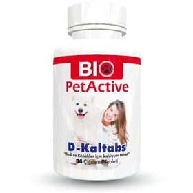 Bio PetActive 126 gr Kedi ve Köpekler İçin Kalsiyum Tableti