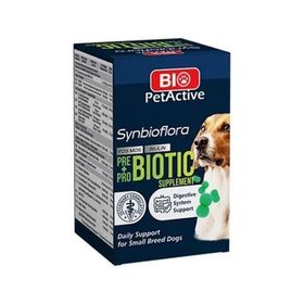 Bio PetActive 30 gr 60 Adet Küçük Irk Köpekler için Synbioflora Probiotik Suplement Tablet