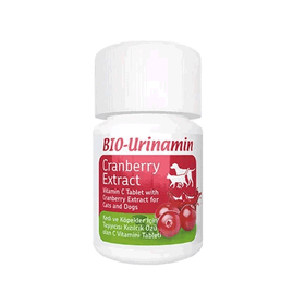 Bio PetActive 40'lı Bio Urinamin Kedi ve Köpekler İçin Kızılcık Özlü C Vitamini