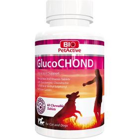 Bio PetActive 60 Adet Alcotes Glucochond Kedi ve Köpekler İçin Tablet