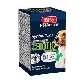 Bio PetActive 60 Adet Synbioflora Küçük Irk Köpekler İçin Prebiyotik Tablet
