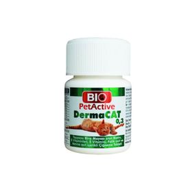 Bio PetActive 75 Tablet Dermacat Kedi Tüy Bakımı Tableti