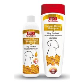 Bio PetActive Bal Özlü ve Buğday Proteinli 400 ml Köpek Şampuanı