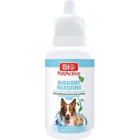 Bio PetActive Biodent Hexidine Kedi ve Köpekler İçin Ağız ve Diş Bakım Ürünü