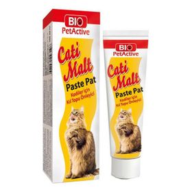 Bio PetActive Cati Malt Paste 25 ml Kıl Topu Önleyici