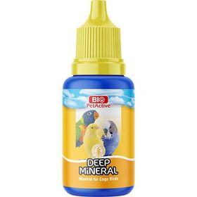 Bio PetActive Deep Mineral 30 ml Kuşlar için Mineral