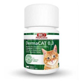 Bio PetActive Dermacat Brewers Yeast 150 Adet Sarmısaklı Tablet