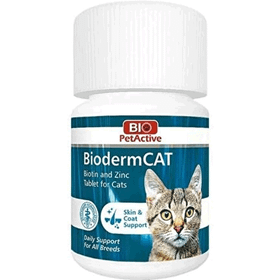 Bio PetActive Kediler İçin Biotin ve Çinko Tableti