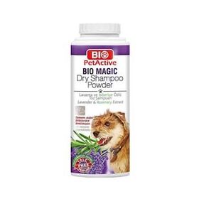 Bio Petactive Köpekler İçin Lavanta ve Biberiye Özlü Toz Şampuan