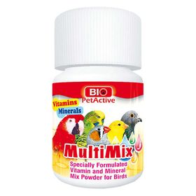 Bio PetActive Multimix 50 gr Kuş Vitamin Takviyesi