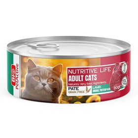 Bio PetActive Nutritive Life Kuzu Etli Ezme 80 gr Kedi Konservesi