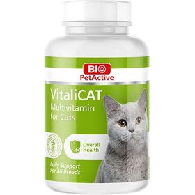 Bio PetActive Vitalicat 150 Adet 75 gr Kediler İçin Multi Vitamin
