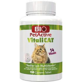Bio PetActive Vitalicat 150 Tabs Vitamin Tablet
