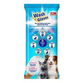 Bio PetActive Wash Gloves 8 Adet Köpek Temizlik Mendili