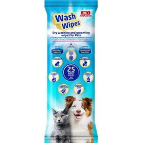 Bio PetActive Wash Wipes 25 Adet Köpek Temizlik Mendili