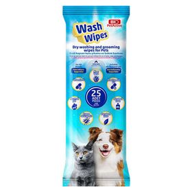 Bio PetActive Wash Wipes 25 Adet Kuru Yıkama ve Bakım Havlusu
