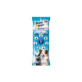 Bio PetActive Wash Wipes 25 Adet Kuru Yıkama ve Bakım Havlusu