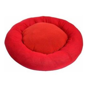 Bio Sand 50 cm Kırmızı Simit Kedi Köpek Yatağı