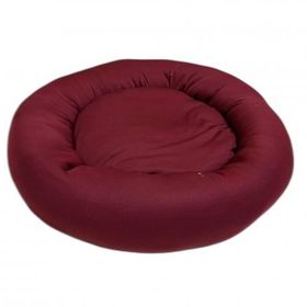 Bio Sand Simit Bordo 50 cm Kedi Köpek Yatağı