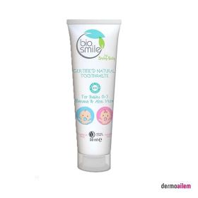 Bio Smile Aloe Vera-Muz Aromalı 50 ml 0-3 Yaş Organik Bebek Diş Macunu