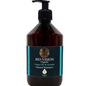 Bio Vision Organik Argan ve Keratin 500 ml Şampuan