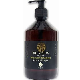 Bio Vision Organik Arı Sütü ve Ginseng 500 ml Şampuan