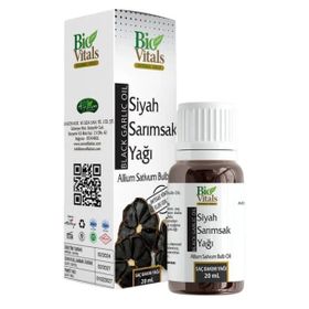 Bio Vitals 20 ml Siyah Sarımsak Yağı