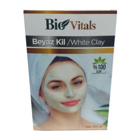Bio Vitals 200 gr Beyaz Kil Maskesi