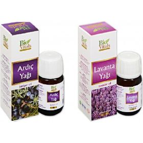 Bio Vitals 2x20 ml Ardıç Yağı + Lavanta Yağı
