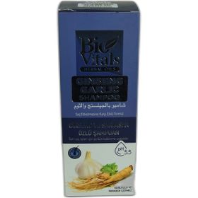 Bio Vitals 330 ml Ginseng Sarımsak Özlü Tüm Saç Tiplerinde Şampuan