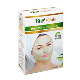 Bio Vitals Yeşil 200 gr Kil Maskesi