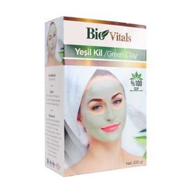 Bio Vitals Yeşil 200 gr Kil Maskesi