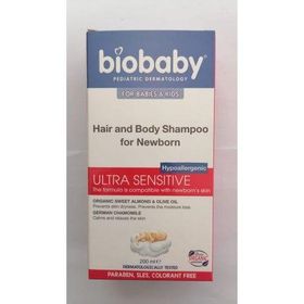 Biobaby 200 ml Yenidoğan Hipoalerjenik Saç ve Vücut Şampuanı