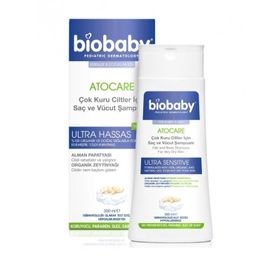 Biobaby Atopik Çok Kuru Cilt 300 ml Saç ve Vücut Şampuanı