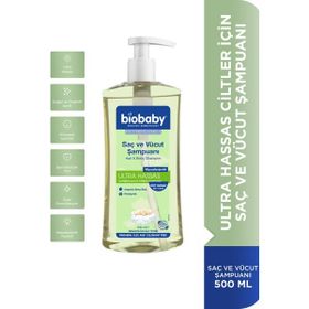 Biobaby Ultra Hassas 2x500 ml Bebek Saç ve Vücut Şampuanı