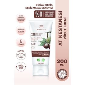 BioBellinda 200 ml Doğal At Kestanesi Vücut Kremi