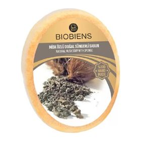 Biobiens Misk Özlü 130 gr Süngerli Sabun
