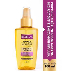 Bioblas 100 ml Onarıcı Dolgunlaştırıcı Saç Bakım Yağı