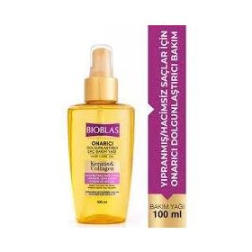 Bioblas 100 ml Onarıcı Dolgunlaştırıcı Saç Bakım Yağı
