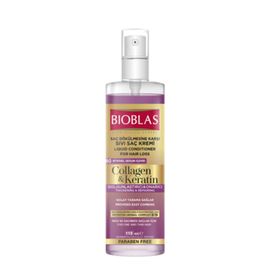 Bioblas 115ml Saç Dökülmesine Karşı Collagen&amp;Keratin Sıvı Saç Kremi