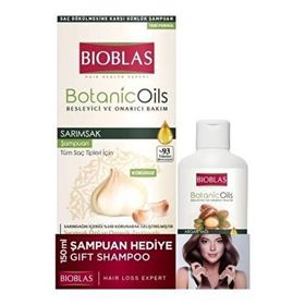 Bioblas 20 ml Botanic Oils Tüm Saçlar İçin Dökülme Karşıtı Argan Yağı ve Sarımsaklı Şampuan