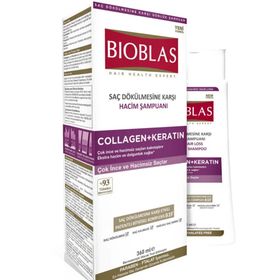 Bioblas 2x360 ml Collagen + Keratin Hacim Şampuanı