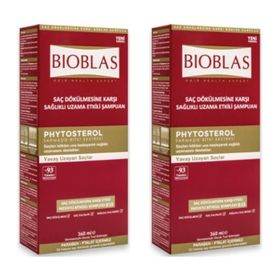 Bioblas 2x360 ml Saç Dökülmesine Karşı Sağlıklı Uzama Şampuan