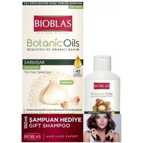 Bioblas 360 ml + 150 ml Botanic Oils Sarımsaklı Şampuan
