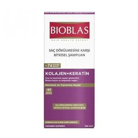 Bioblas 360x4 1440 ml Kolajen Keratin Saç Dökülmesine Karşı Bitkisel Şampuan