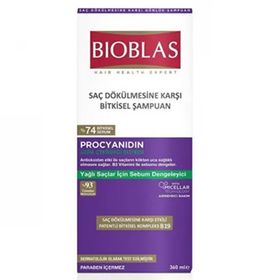 Bioblas 360x4 1440 ml Procyanidin Biotin Saç Dökülmesine Karşı Bitkisel Şampuan