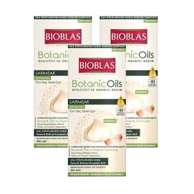 Bioblas 3x360 ml Botanic Oils Sarımsak Özlü Şampuan