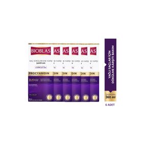 Bioblas 6x360 ml Procyanidin Dökülme Saçlar İçin Anti Stres Şampuan
