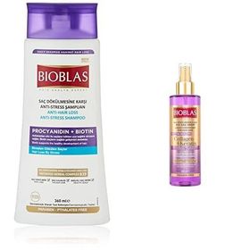 Bioblas Anti-Stress 360 ml Şampuan+Kolajen Keratin 200 ml Sıvı Saç Kremi